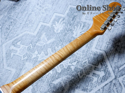 USED 2003 Fender Custom Shop 1960 Stratocaster Closet Classic "Flame Neck & Matching Head" Burgundy Mist