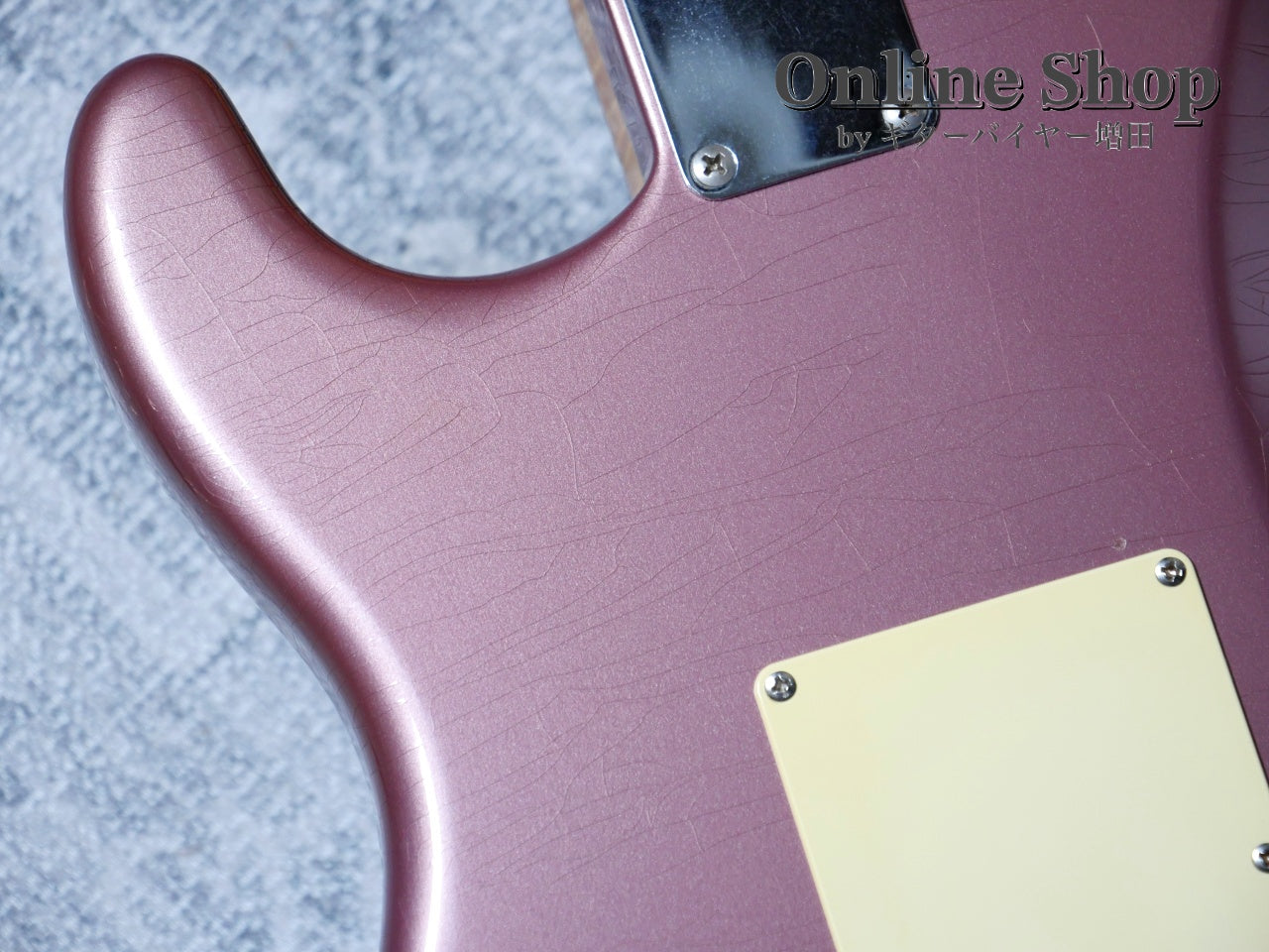 USED 2003 Fender Custom Shop 1960 Stratocaster Closet Classic "Flame Neck & Matching Head" Burgundy Mist