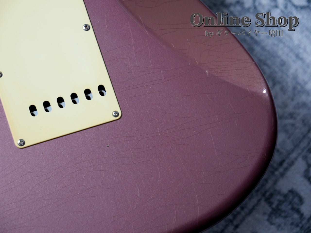 USED 2003 Fender Custom Shop 1960 Stratocaster Closet Classic "Flame Neck & Matching Head" Burgundy Mist