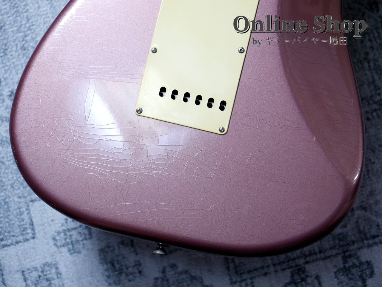 USED 2003 Fender Custom Shop 1960 Stratocaster Closet Classic "Flame Neck & Matching Head" Burgundy Mist