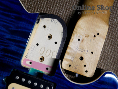 USED 2016 Musicman Axis Balboa Blue Flame