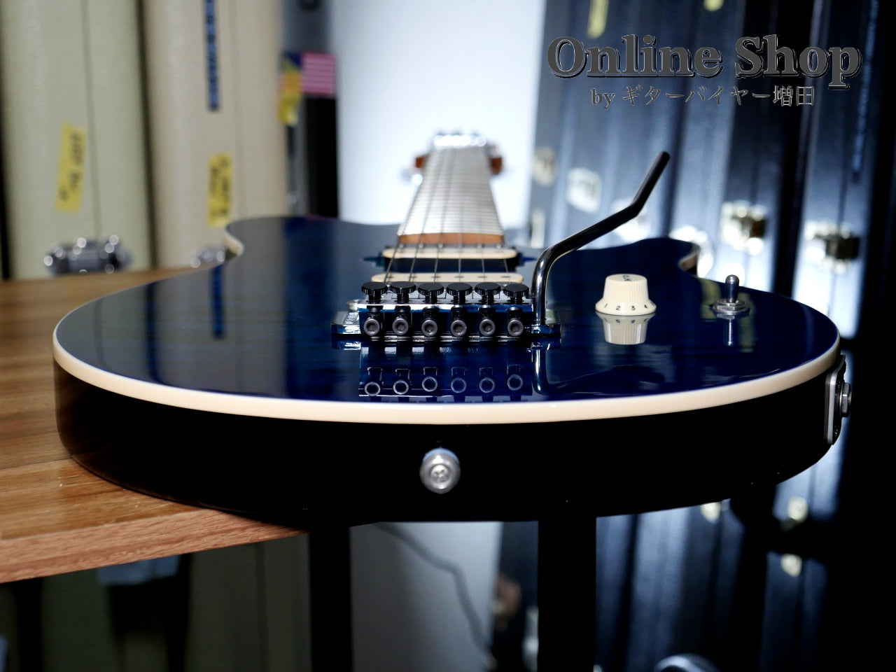 USED 2016 Musicman Axis Balboa Blue Flame