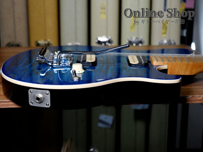 USED 2016 Musicman Axis Balboa Blue Flame