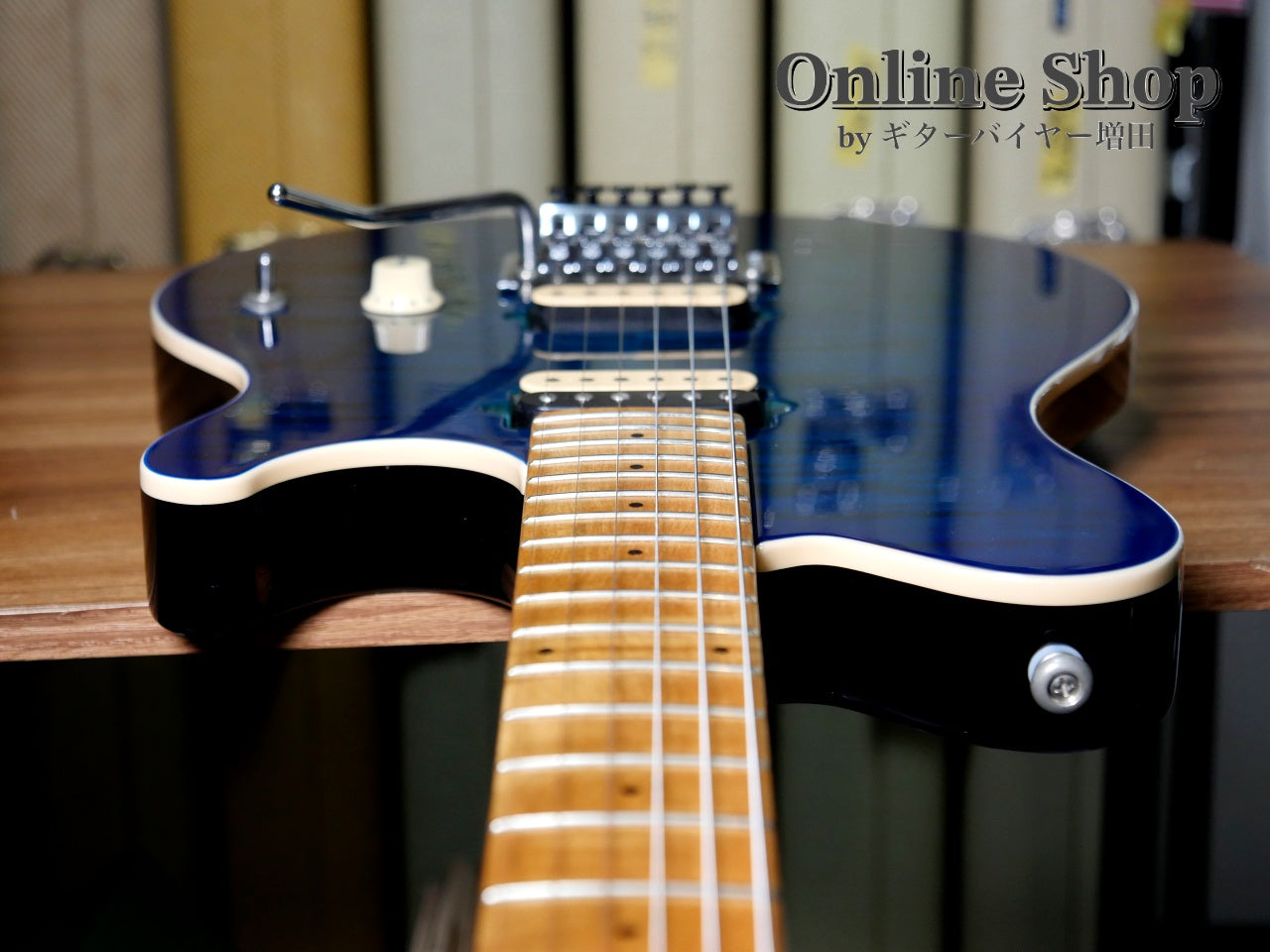 USED 2016 Musicman Axis Balboa Blue Flame