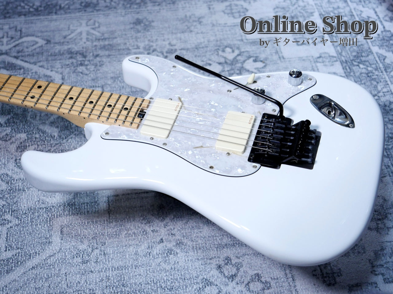 USED 2010s Combat Custom Order ST type FRT White / Maple – ギター