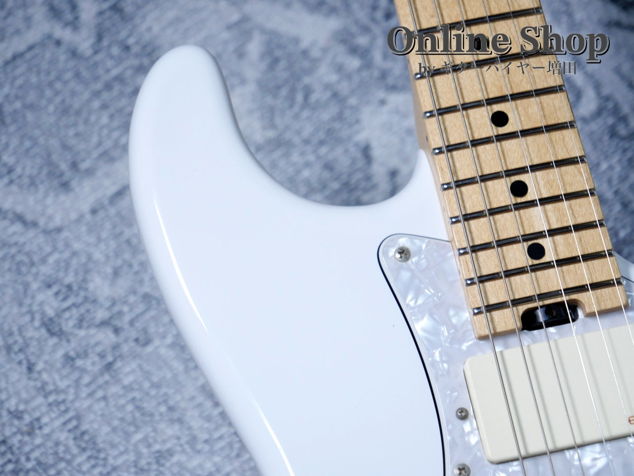 USED 2010s Combat Custom Order ST type FRT White / Maple – ギター