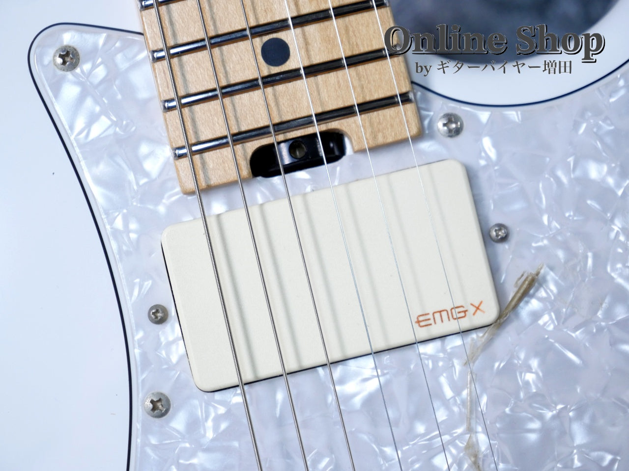 USED 2010s Combat Custom Order ST type FRT White / Maple – ギター