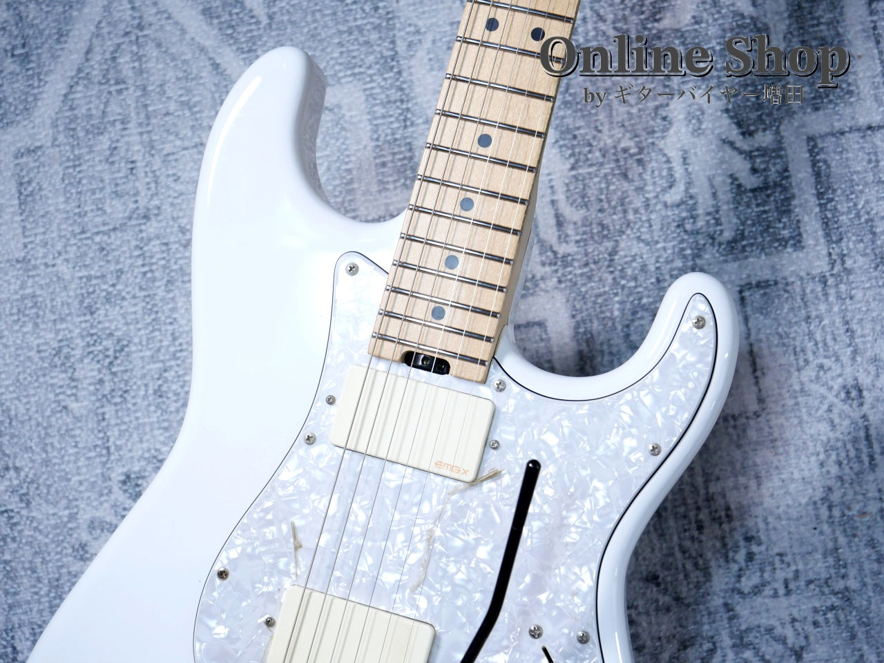 USED 2010s Combat Custom Order ST type FRT White / Maple – ギター