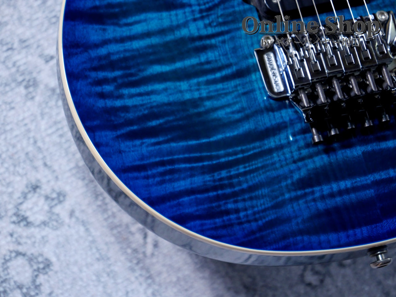 USED 2016 Musicman Axis Balboa Blue Flame