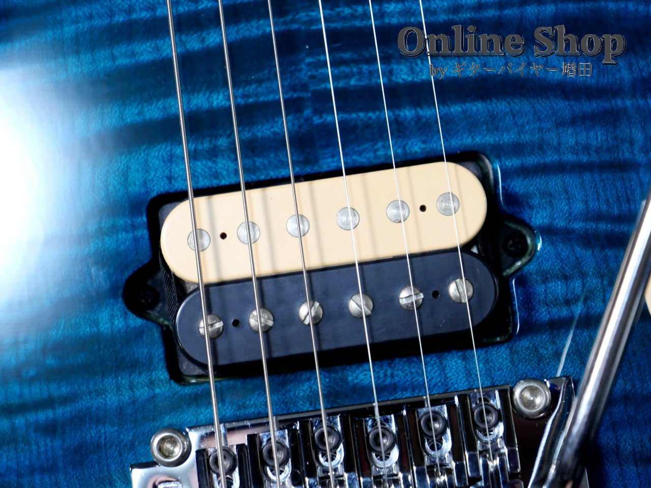 USED 2016 Musicman Axis Balboa Blue Flame