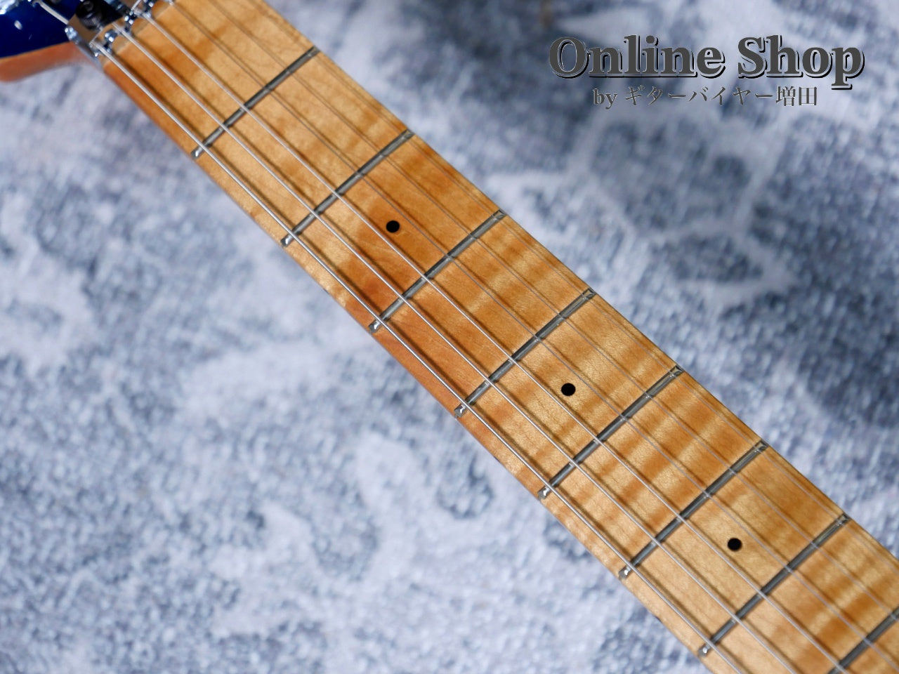 USED 2016 Musicman Axis Balboa Blue Flame