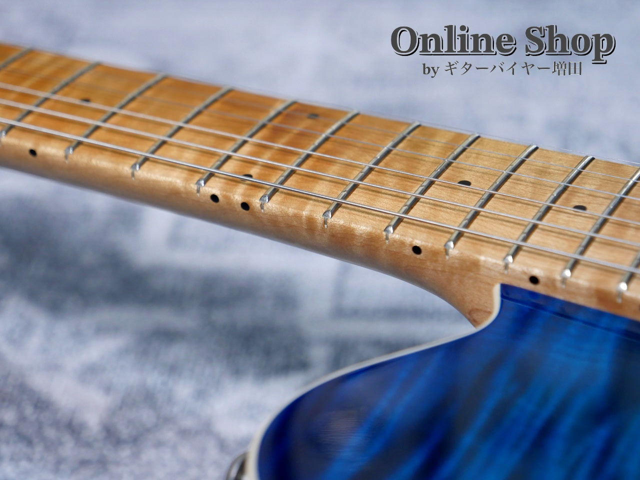 USED 2016 Musicman Axis Balboa Blue Flame