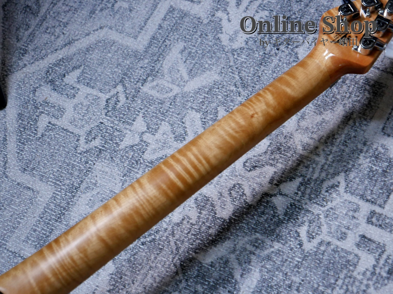 USED 2016 Musicman Axis Balboa Blue Flame