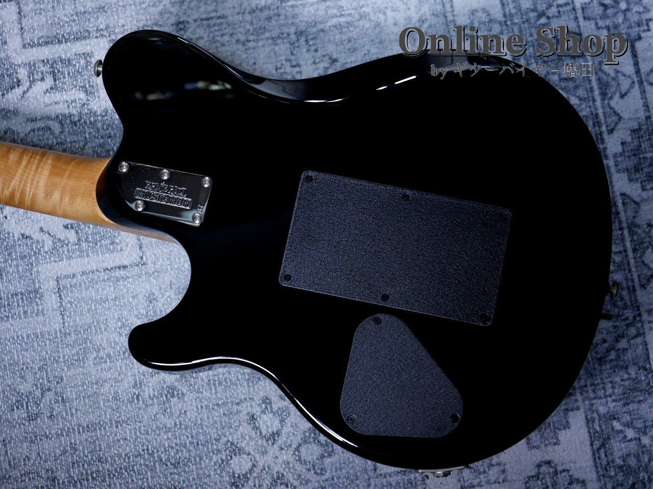 USED 2016 Musicman Axis Balboa Blue Flame