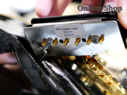 USED 2025 Gibson Custom Shop Historic Collection 1954 Les Paul Custom Staple Pickup Reissue Ebony VOS