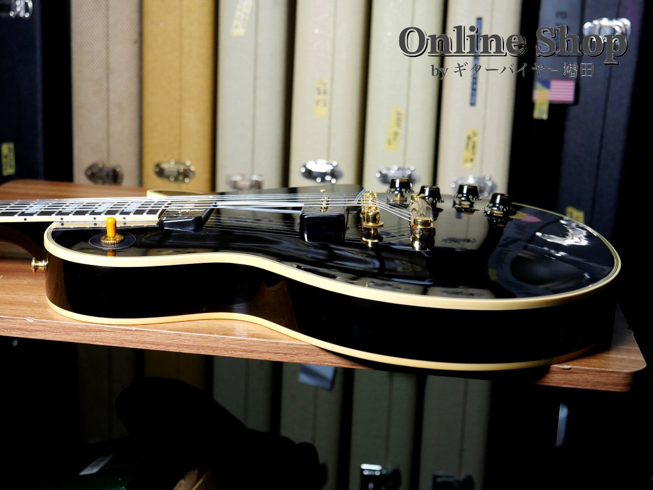 USED 2025 Gibson Custom Shop Historic Collection 1954 Les Paul Custom Staple Pickup Reissue Ebony VOS