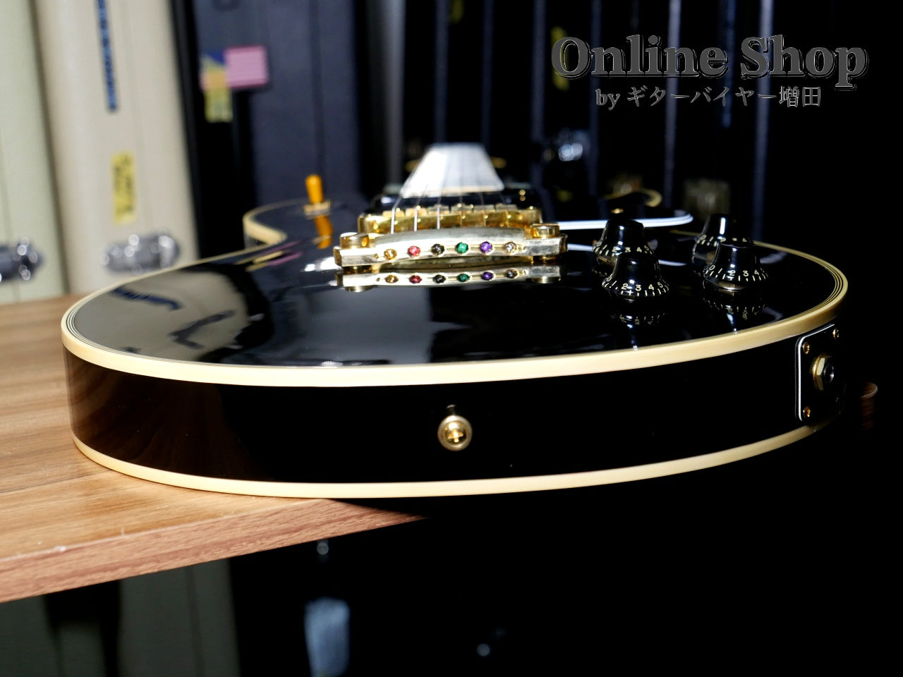 USED 2025 Gibson Custom Shop Historic Collection 1954 Les Paul Custom Staple Pickup Reissue Ebony VOS