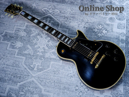 USED 2025 Gibson Custom Shop Historic Collection 1954 Les Paul Custom Staple Pickup Reissue Ebony VOS