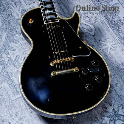 USED 2025 Gibson Custom Shop Historic Collection 1954 Les Paul Custom Staple Pickup Reissue Ebony VOS