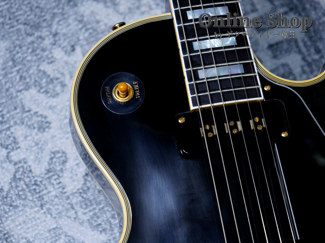 USED 2025 Gibson Custom Shop Historic Collection 1954 Les Paul Custom Staple Pickup Reissue Ebony VOS