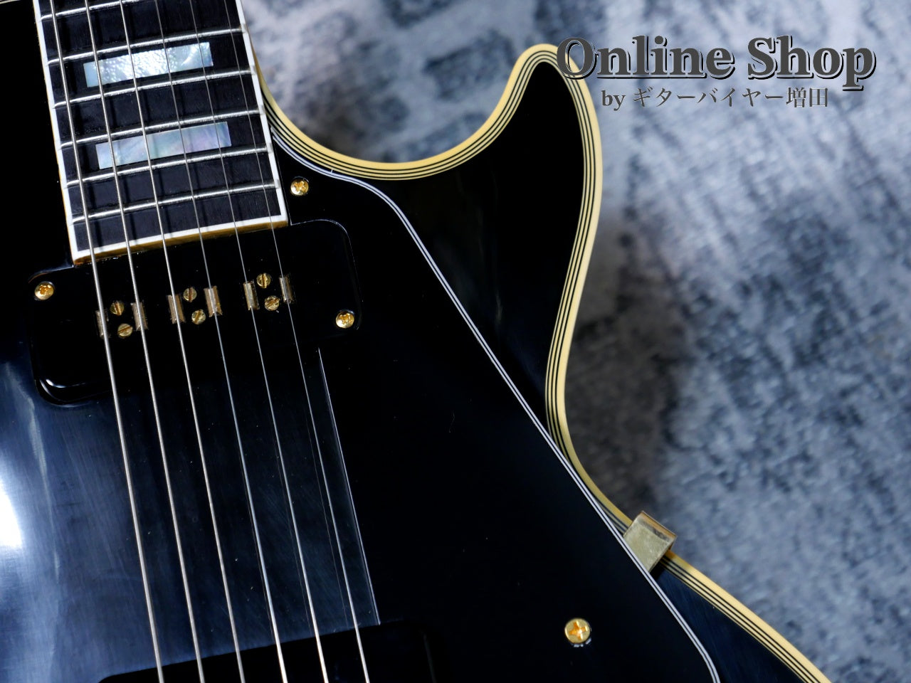 USED 2025 Gibson Custom Shop Historic Collection 1954 Les Paul Custom Staple Pickup Reissue Ebony VOS