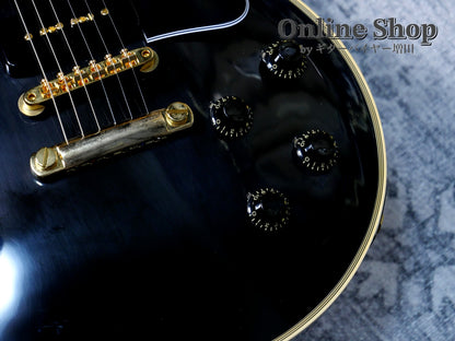 USED 2025 Gibson Custom Shop Historic Collection 1954 Les Paul Custom Staple Pickup Reissue Ebony VOS