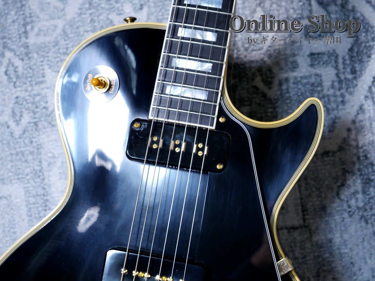 USED 2025 Gibson Custom Shop Historic Collection 1954 Les Paul Custom Staple Pickup Reissue Ebony VOS