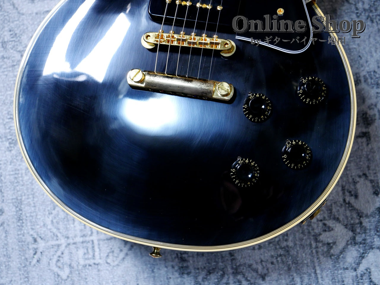 USED 2025 Gibson Custom Shop Historic Collection 1954 Les Paul Custom Staple Pickup Reissue Ebony VOS