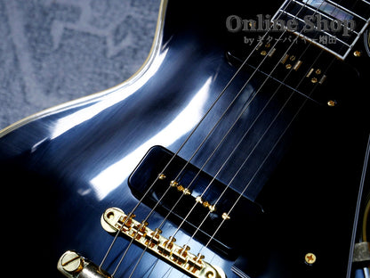 USED 2025 Gibson Custom Shop Historic Collection 1954 Les Paul Custom Staple Pickup Reissue Ebony VOS