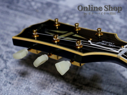 USED 2025 Gibson Custom Shop Historic Collection 1954 Les Paul Custom Staple Pickup Reissue Ebony VOS