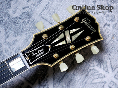 USED 2025 Gibson Custom Shop Historic Collection 1954 Les Paul Custom Staple Pickup Reissue Ebony VOS