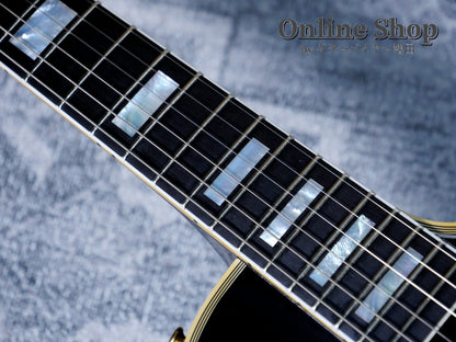 USED 2025 Gibson Custom Shop Historic Collection 1954 Les Paul Custom Staple Pickup Reissue Ebony VOS