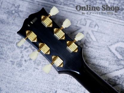 USED 2025 Gibson Custom Shop Historic Collection 1954 Les Paul Custom Staple Pickup Reissue Ebony VOS