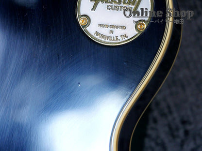 USED 2025 Gibson Custom Shop Historic Collection 1954 Les Paul Custom Staple Pickup Reissue Ebony VOS