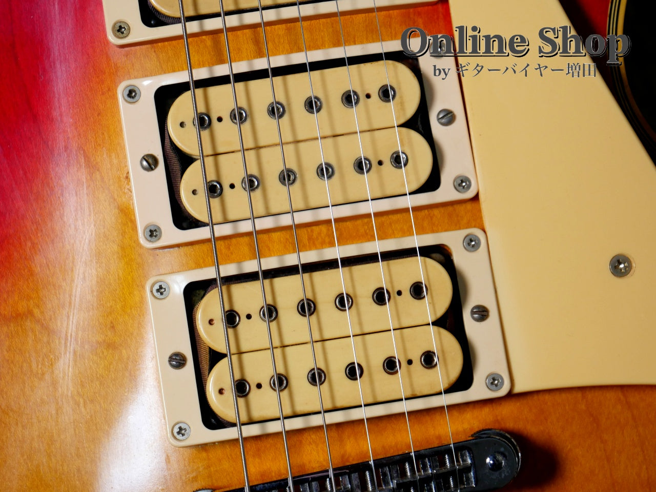 【商談中】USED 1998 Gibson Les Paul Custom "3PU MOD" Heritage Cherry Sunburst