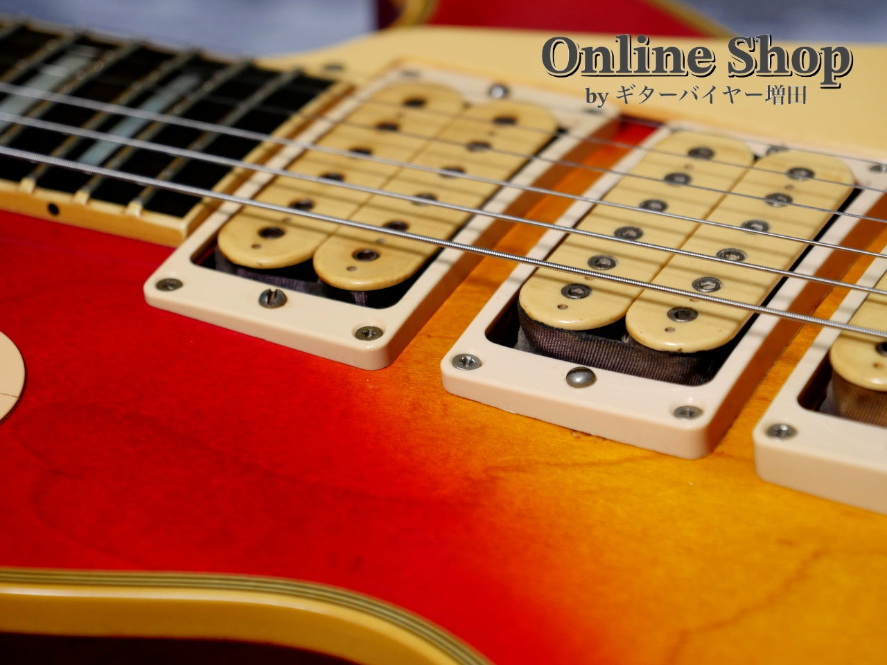 【商談中】USED 1998 Gibson Les Paul Custom "3PU MOD" Heritage Cherry Sunburst