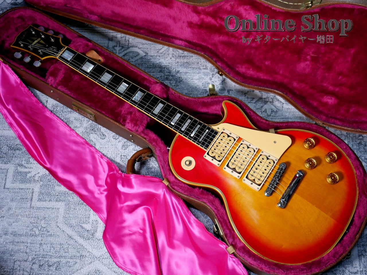 【商談中】USED 1998 Gibson Les Paul Custom "3PU MOD" Heritage Cherry Sunburst