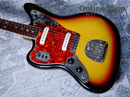 【商談中】VINTAGE 1966 Fender Jaguar Sunburst Left Handed "Birdseye Neck"