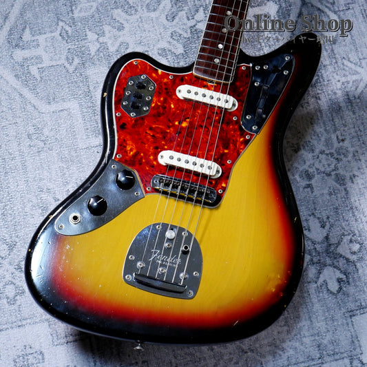 【商談中】VINTAGE 1966 Fender Jaguar Sunburst Left Handed "Birdseye Neck"