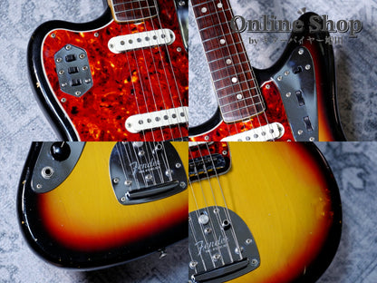 【商談中】VINTAGE 1966 Fender Jaguar Sunburst Left Handed "Birdseye Neck"