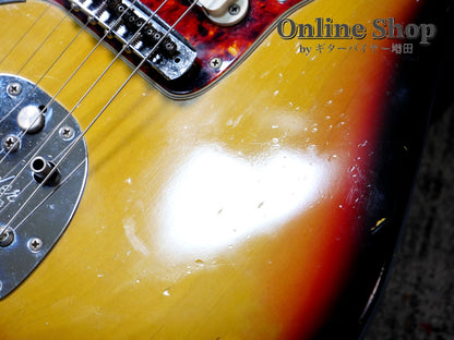 【商談中】VINTAGE 1966 Fender Jaguar Sunburst Left Handed "Birdseye Neck"