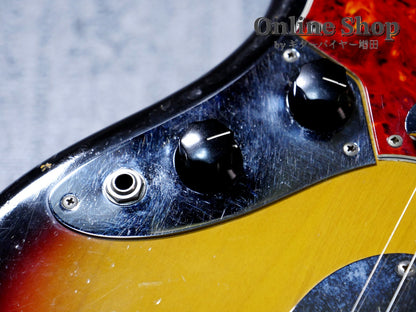【商談中】VINTAGE 1966 Fender Jaguar Sunburst Left Handed "Birdseye Neck"