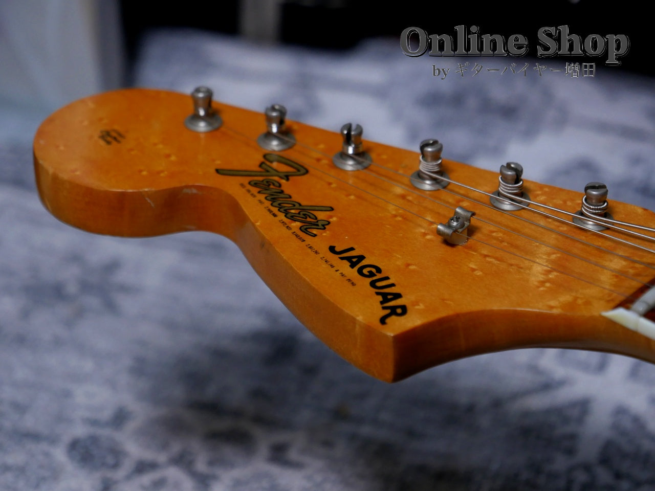 【商談中】VINTAGE 1966 Fender Jaguar Sunburst Left Handed "Birdseye Neck"