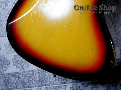 【商談中】VINTAGE 1966 Fender Jaguar Sunburst Left Handed "Birdseye Neck"