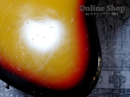 【商談中】VINTAGE 1966 Fender Jaguar Sunburst Left Handed "Birdseye Neck"