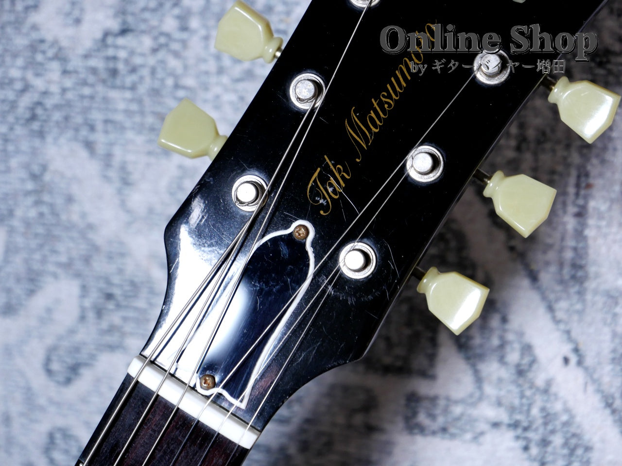 USED 2011 Gibson Custom Shop TAK Matsumoto DC Korina Goldtop Dark