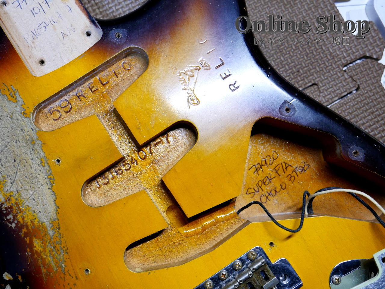 【商談中】USED 2023 Fender Custom Shop Limited Edition 1959 Stratocaster Super Heavy Relic Super Faded Aged Chocolate 3-Color Sunburst