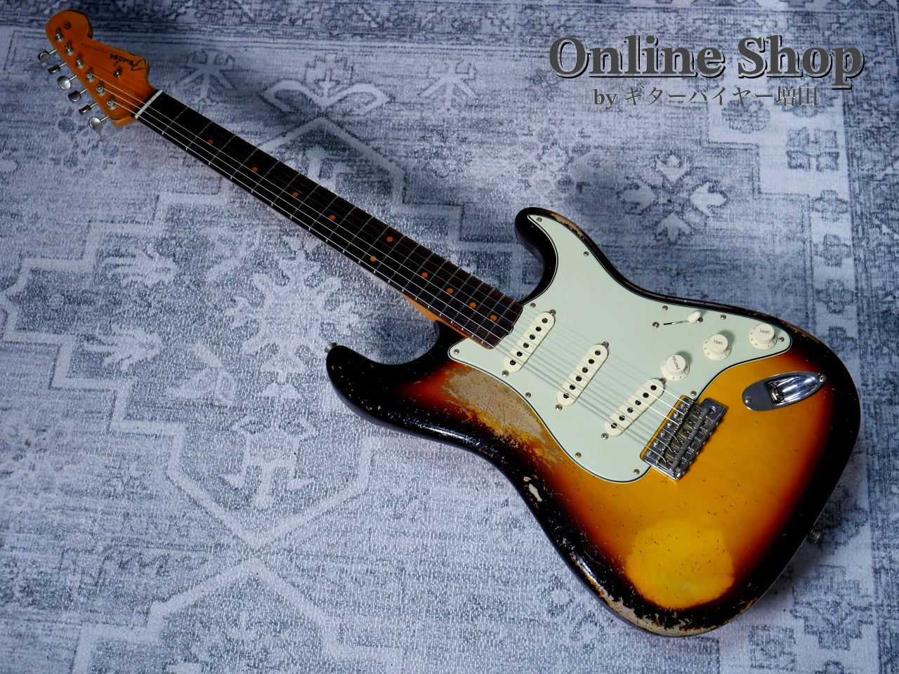 【商談中】USED 2023 Fender Custom Shop Limited Edition 1959 Stratocaster Super Heavy Relic Super Faded Aged Chocolate 3-Color Sunburst