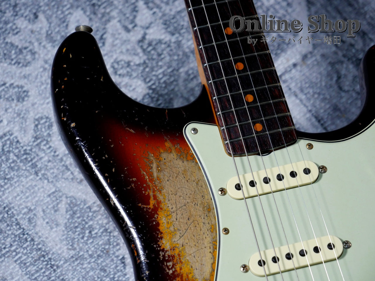 【商談中】USED 2023 Fender Custom Shop Limited Edition 1959 Stratocaster Super Heavy Relic Super Faded Aged Chocolate 3-Color Sunburst