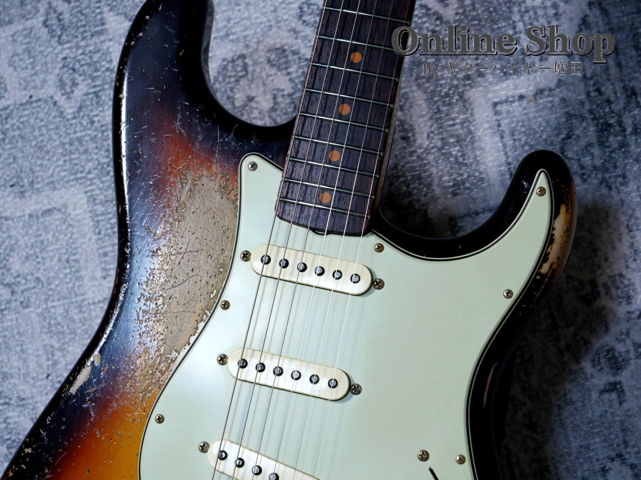 【商談中】USED 2023 Fender Custom Shop Limited Edition 1959 Stratocaster Super Heavy Relic Super Faded Aged Chocolate 3-Color Sunburst